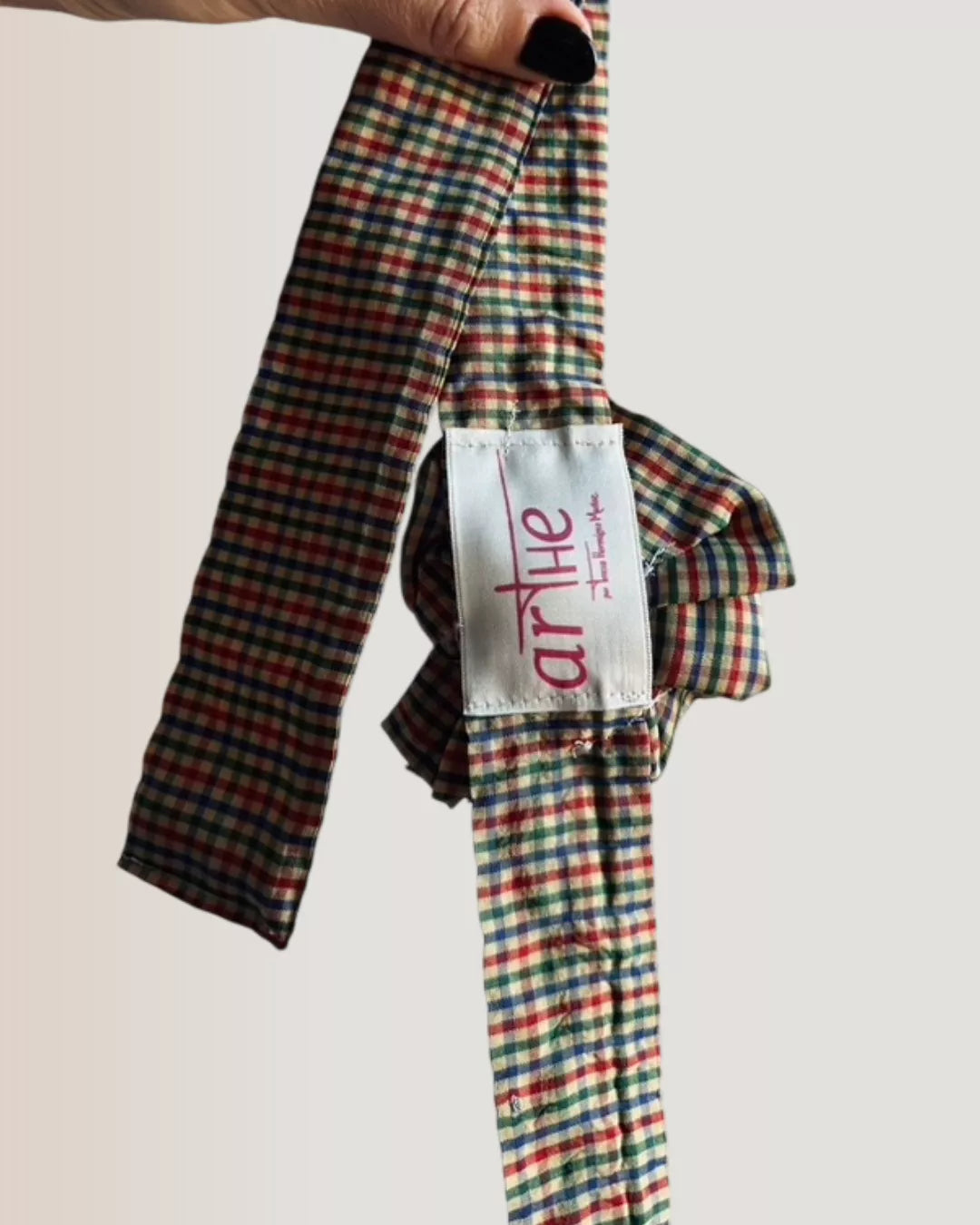 CHOCKER FLOR VICHY "MANUELA"