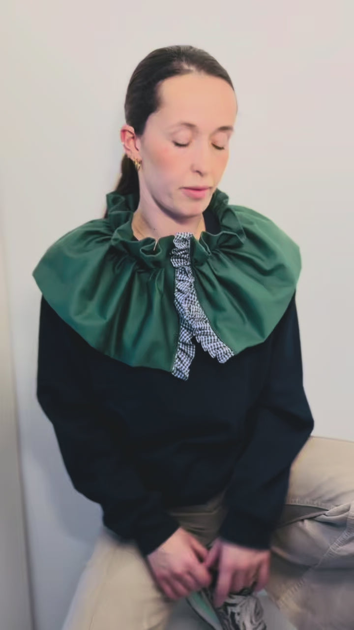 SUDADERA CUELLO FRUNCIDO "ROCÍO"