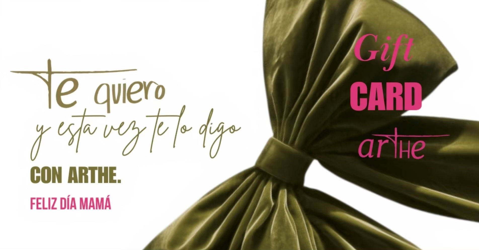 Tarjeta de regalo DÍSELO CON ARTHE