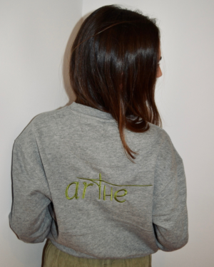 SUDADERA " ICON" GRIS UNISEX - Imagen 4