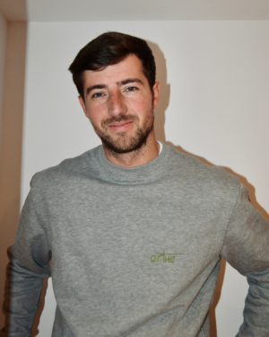 SUDADERA " ICON" GRIS UNISEX - Imagen 2