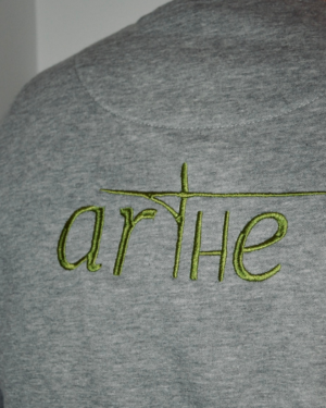 SUDADERA " ICON" GRIS UNISEX - Imagen 5