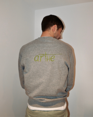 SUDADERA " ICON" GRIS UNISEX - Imagen 6