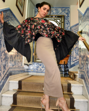 CAPA "SEVILLANA" NEGRA