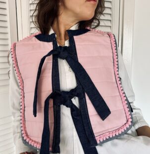 CHALECO "POR ELLAS" REVERSIBLE